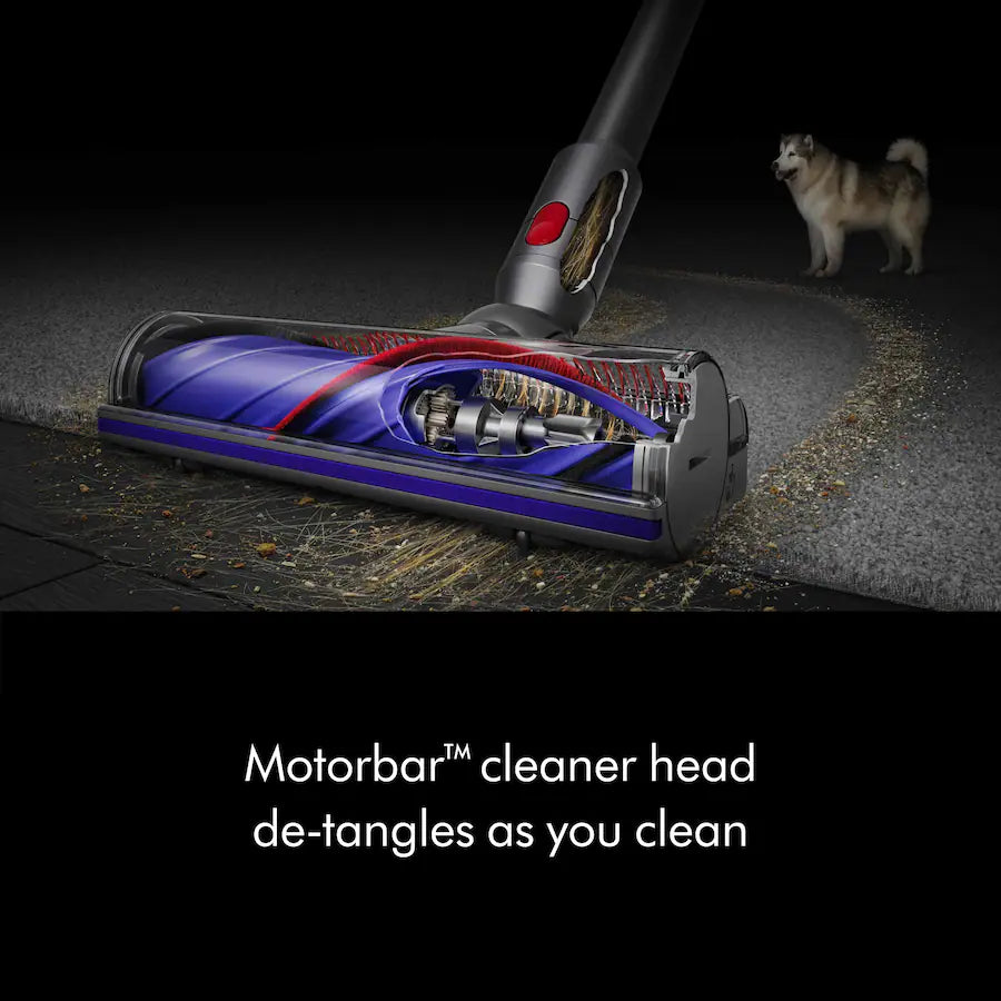Dyson V8 Cordless Vacuum with 6 Accessories - Silver/Nickel