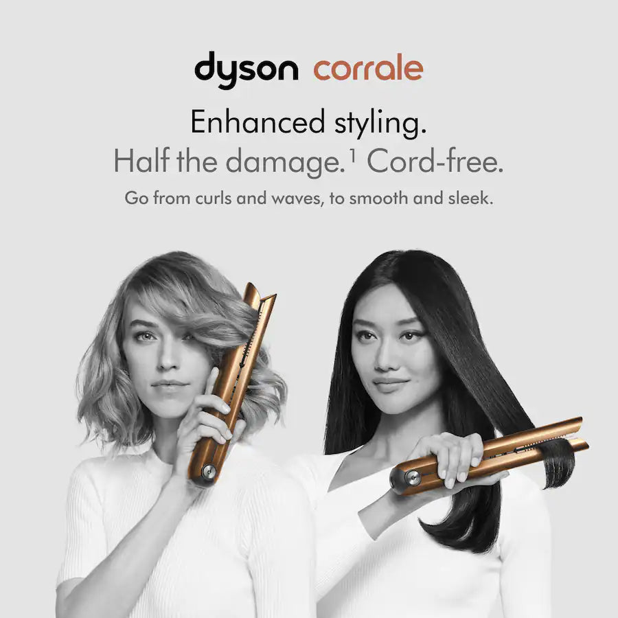 Dyson Corrale Hair Straightener with Flexing Plates - Copper/Nickel
