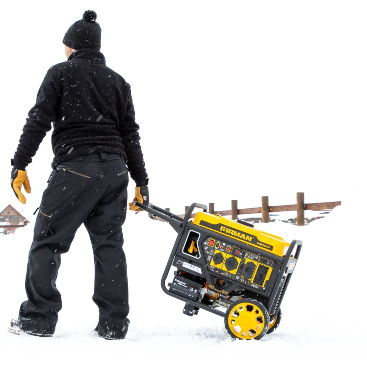 Firman W03663OF Gasoline 3650W/4500W Inverter Open Frame Portable Generator | Remote Start | CO Alert