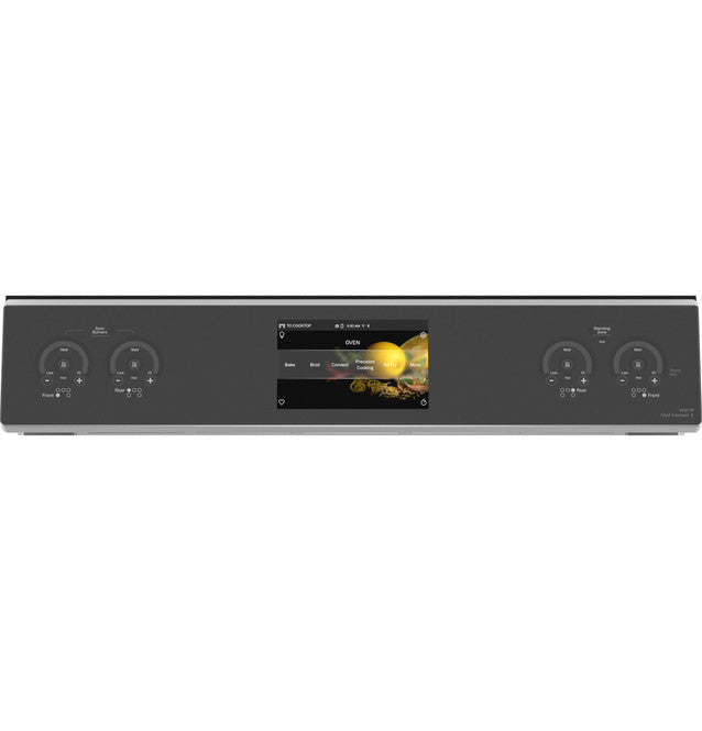 GE Profile™ 30" Smart Slide-In Front-Control Induction Fingerprint Resistant Range with In Oven Camera