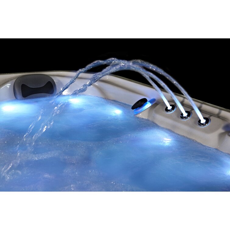 76 - Jet Acrylic Square Hot Tub with Ozonator