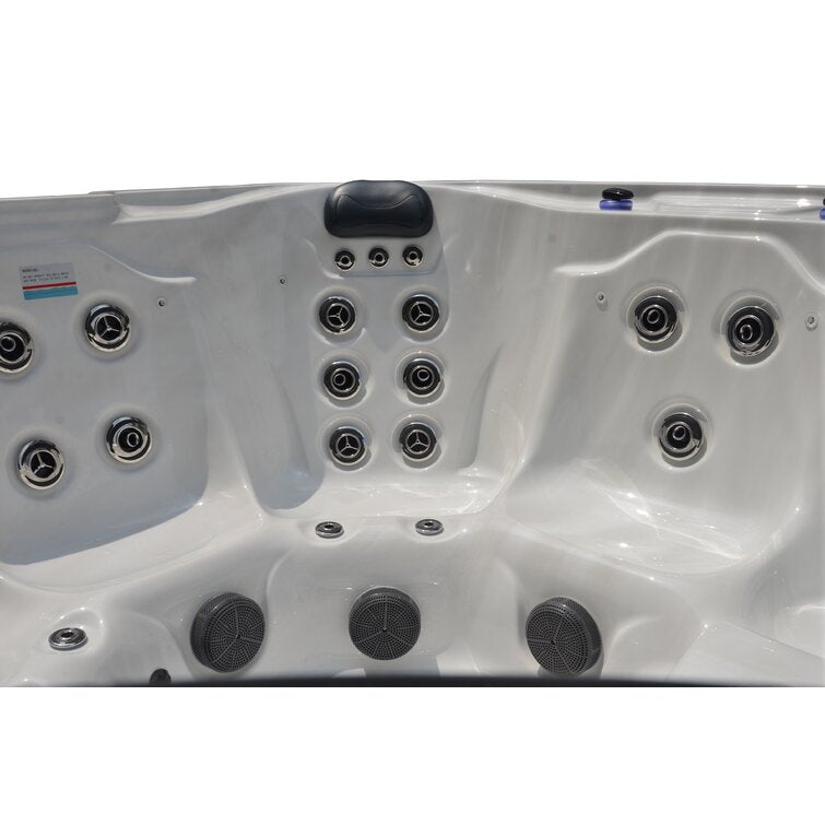 76 - Jet Acrylic Square Hot Tub with Ozonator