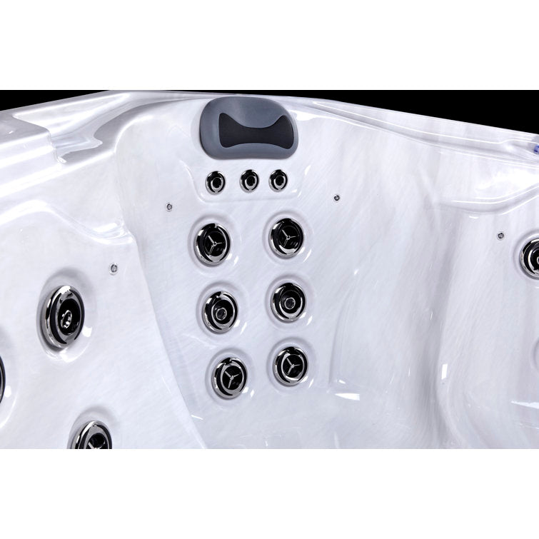 76 - Jet Acrylic Square Hot Tub with Ozonator