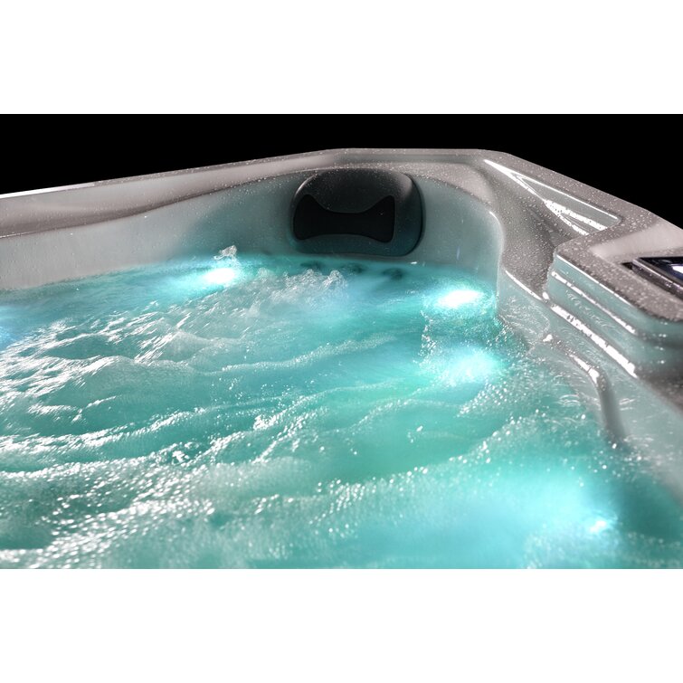 76 - Jet Acrylic Square Hot Tub with Ozonator