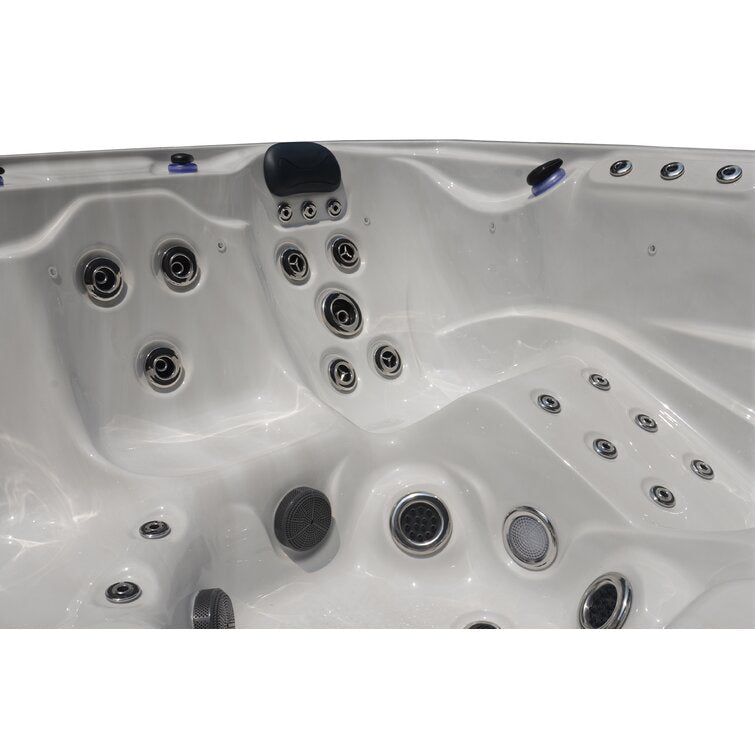 76 - Jet Acrylic Square Hot Tub with Ozonator
