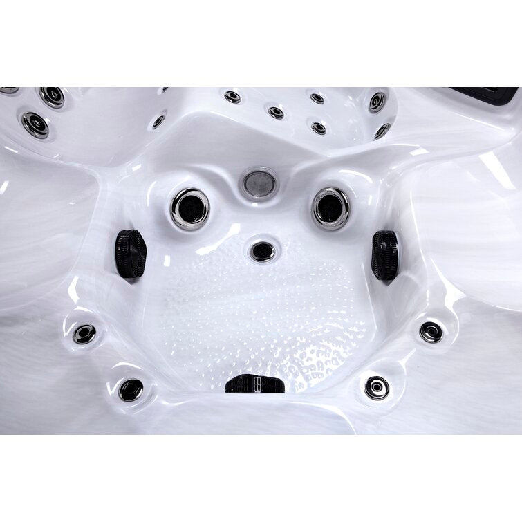 76 - Jet Acrylic Square Hot Tub with Ozonator