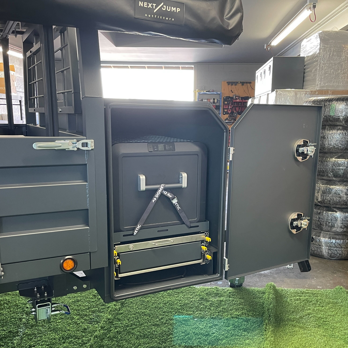 Full-Size Tongue Box Camp Kitchen (right side)