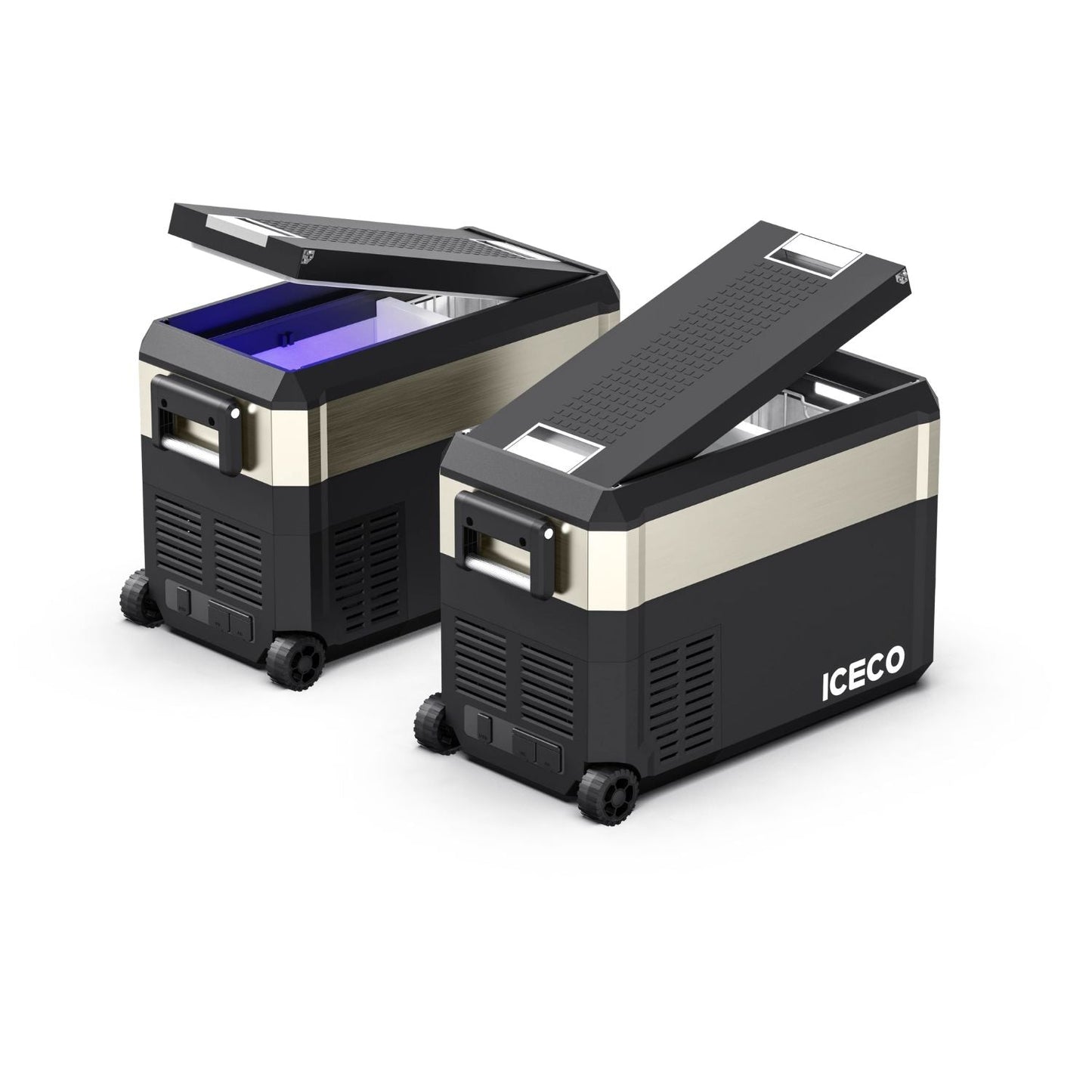 ICECO JP40 40 LT Pro Dual Zone Wheeled Portable Freezer With Cover