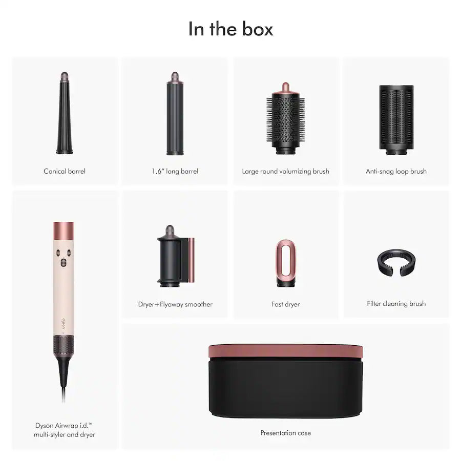 Dyson Airwrap i.d. Multi-Styler for Straight & Wavy Hair - Ceramic Pink/Rose Gold