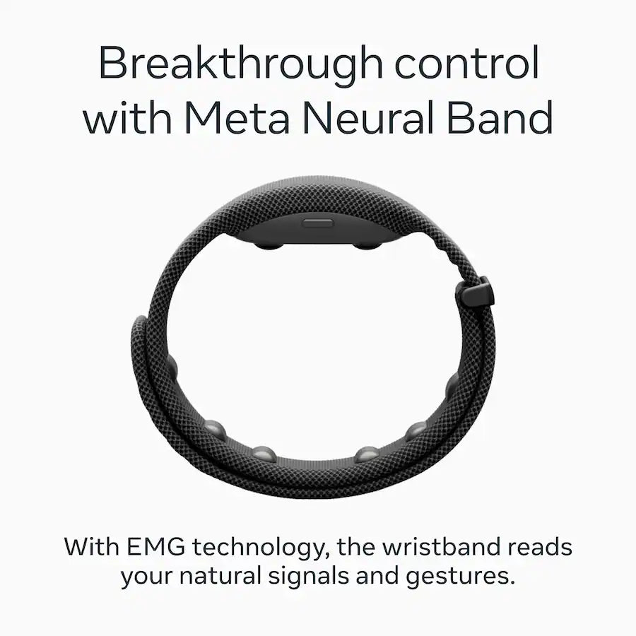 Meta x Ray-Ban Display & Neural Band AI Glasses -Standard Size 3