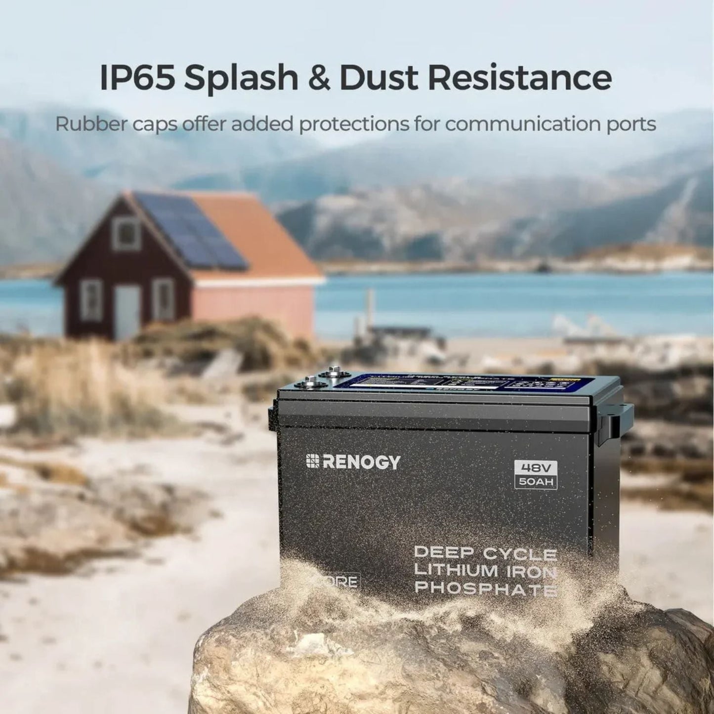 Renogy CORE Series 48V 50Ah Self-Heating Smart Lithium Iron Phosphate Battery