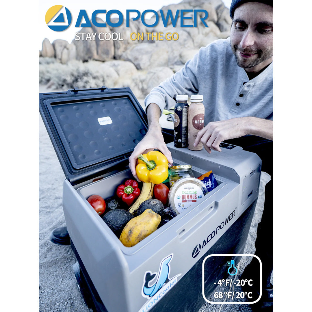 LiONCooler X50A Portable Solar Refrigerator & Freezer | 52 Quarts