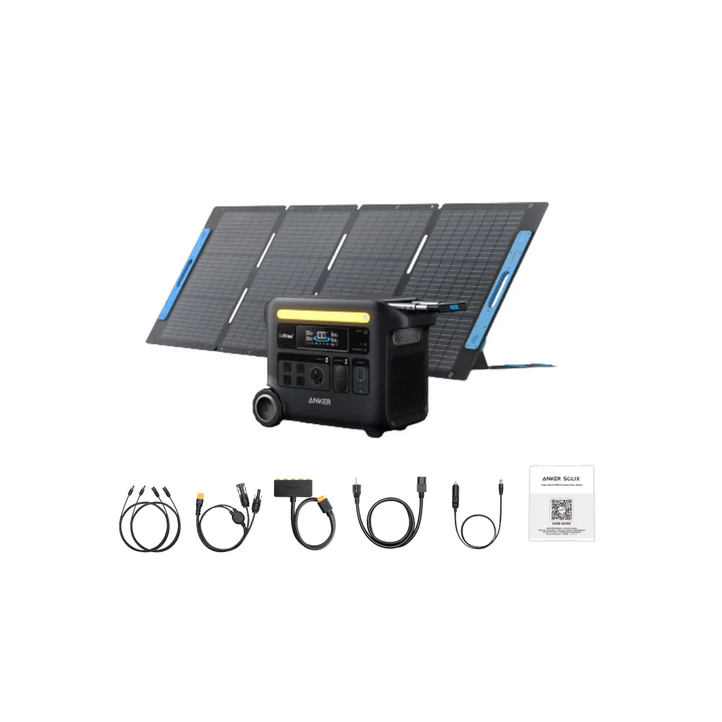 Anker SOLIX F2600 Portable Power Station | 2560Wh | 2400W | 1000W Solar Input