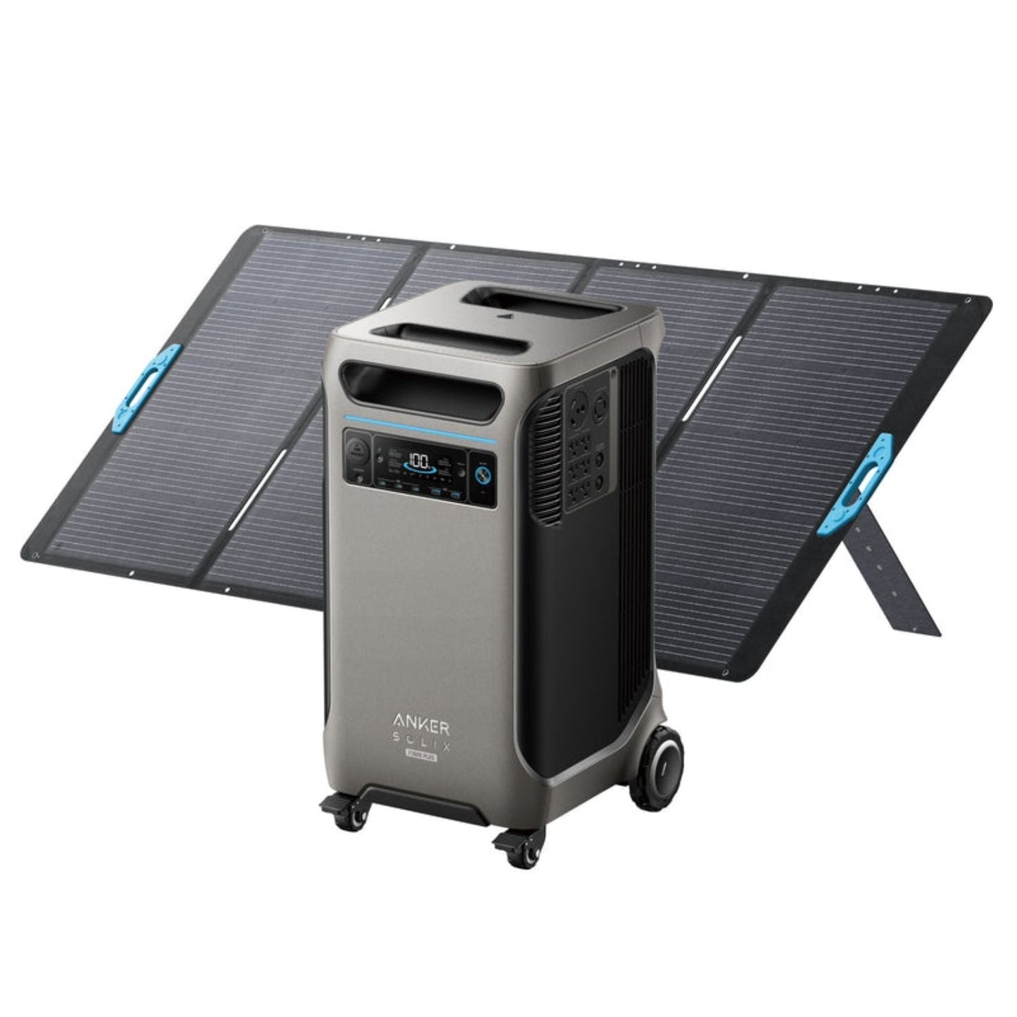 Anker SOLIX F3800 Plus With 400W Portable Solar Panel