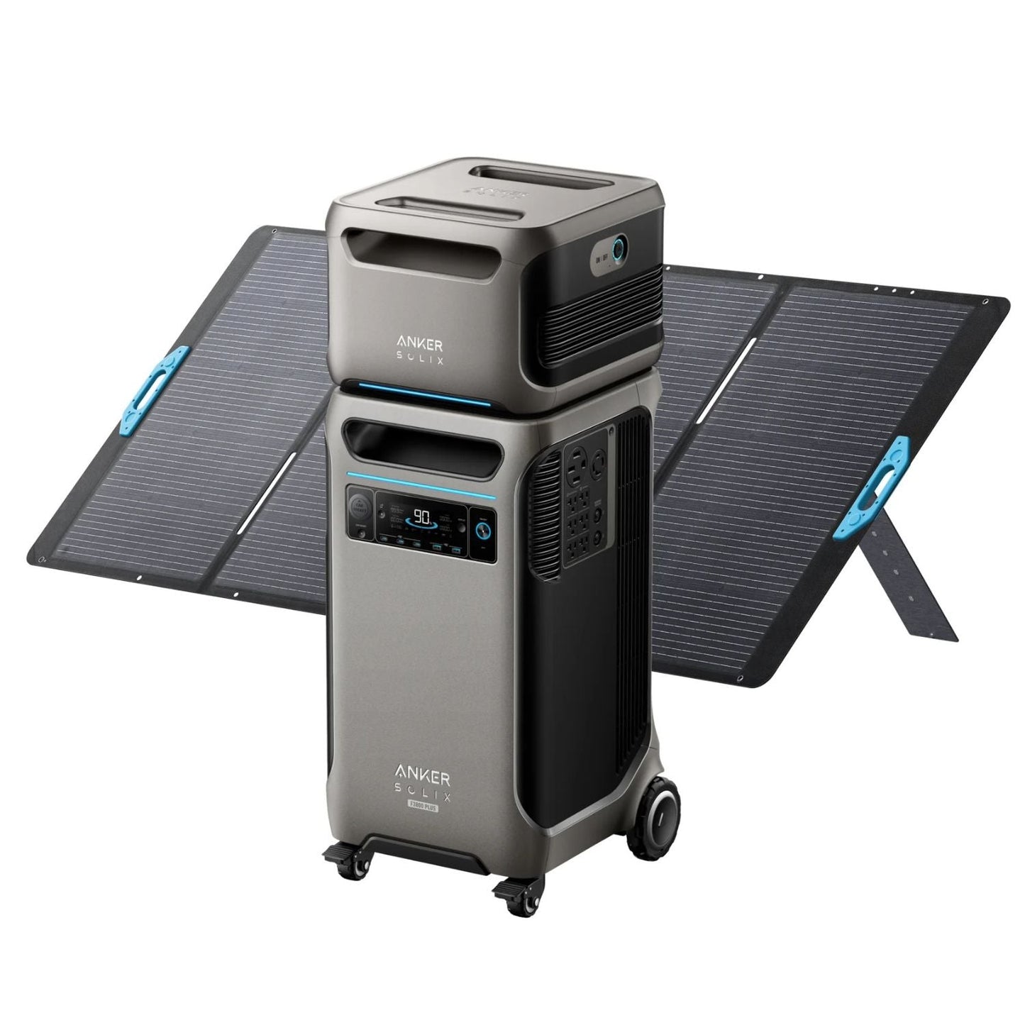 Anker SOLIX F3800 Plus With Expansion Battery & 400W Portable Solar Panel