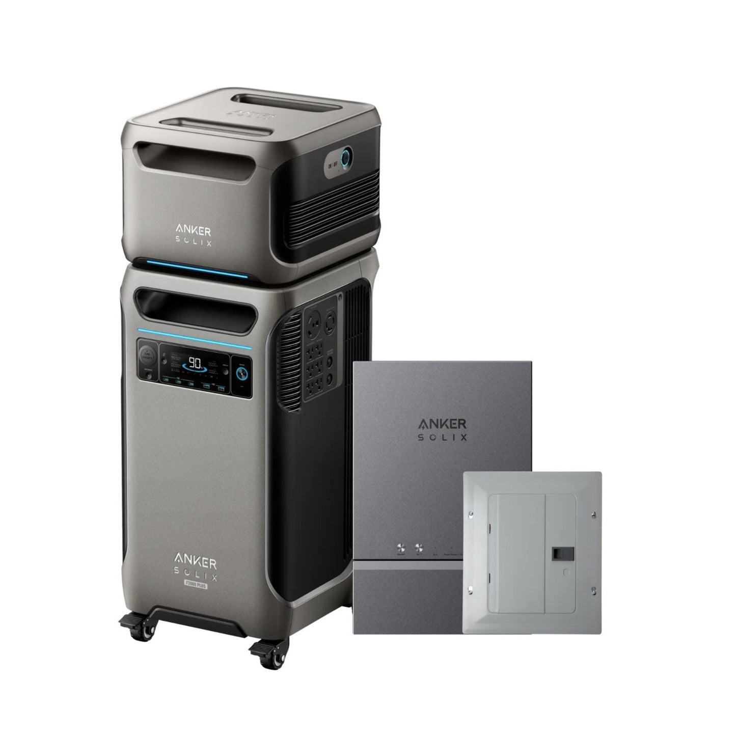 Anker SOLIX F3800 Plus With Expansion Battery | Home Power Panel + Sub Panel