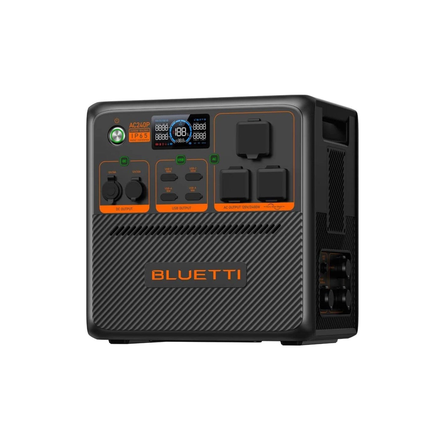 BLUETTI AC240P Portable Power Station | 1843Wh | 24000W | 1200W  Solar Input