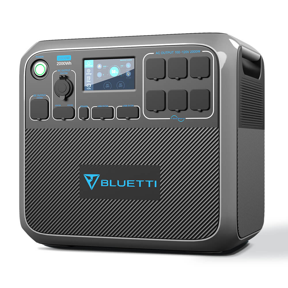 BLUETTI AC200P Portable Power Station | 2000Wh | 4800W | 700W Solar Input