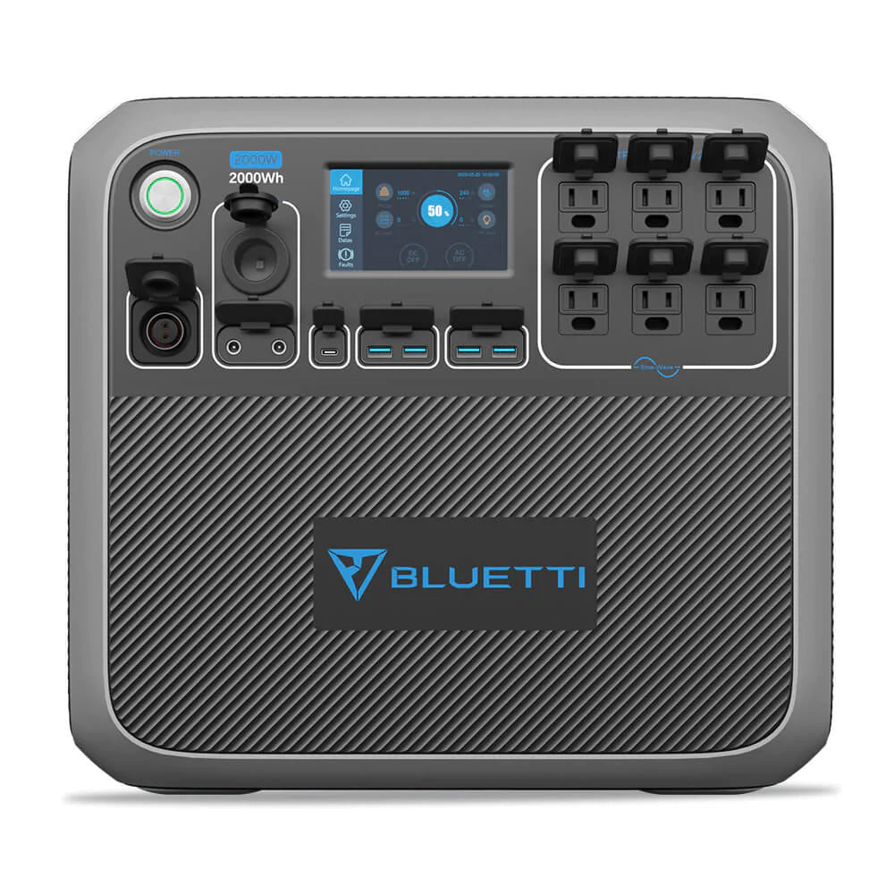 BLUETTI AC200P Portable Power Station | 2000Wh | 4800W | 700W Solar Input