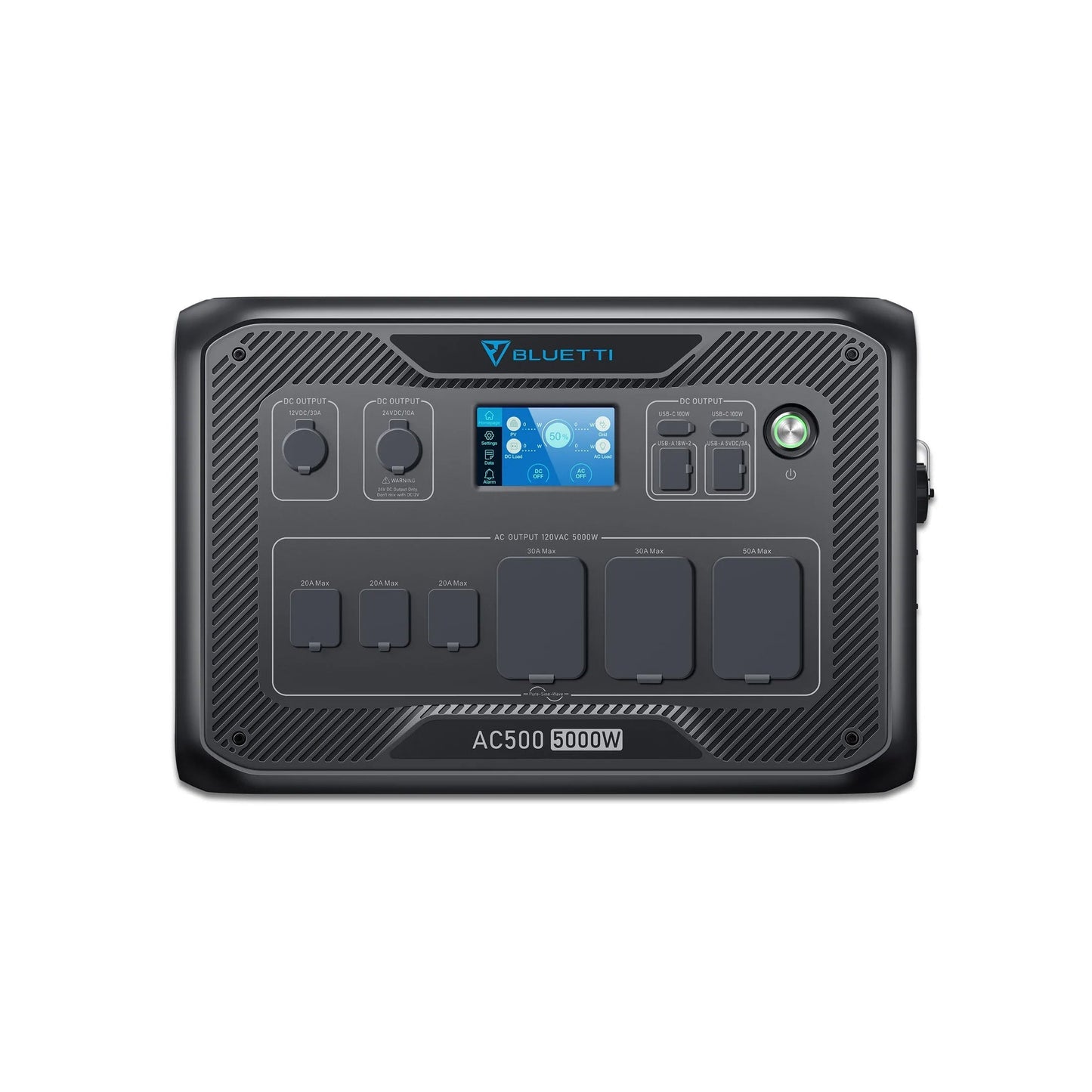 BLUETTI AC500 Home Battery Backup Generator | 3072Wh | 5000W | 3000W Solar Input