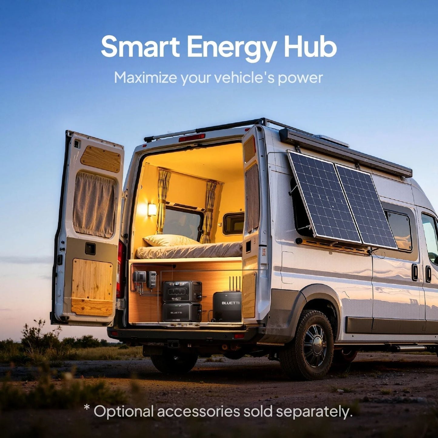 BLUETTI Charger 2 | 1200W Alternator & Solar Dual DC Charger