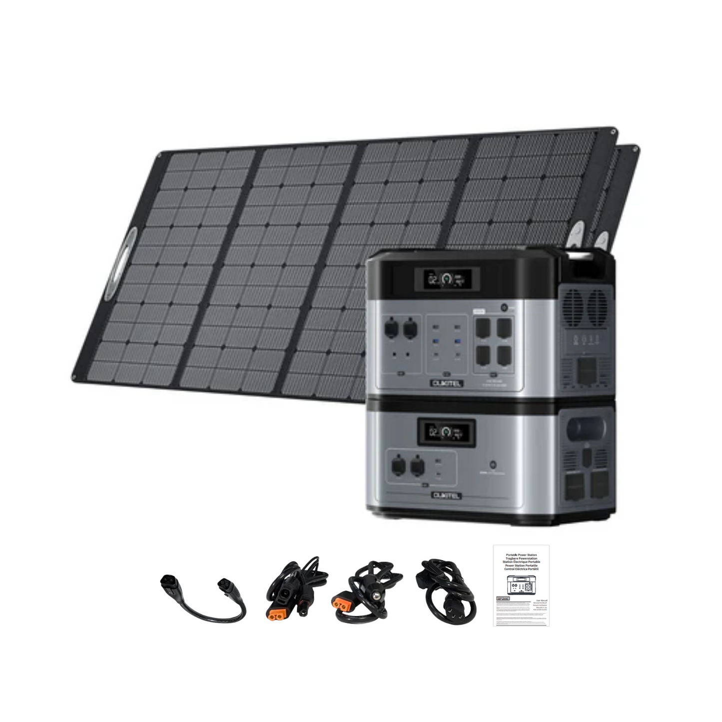 OUKITEL BP2000 Portable Power Station | 2048Wh | 2200W | 1000W Solar Input