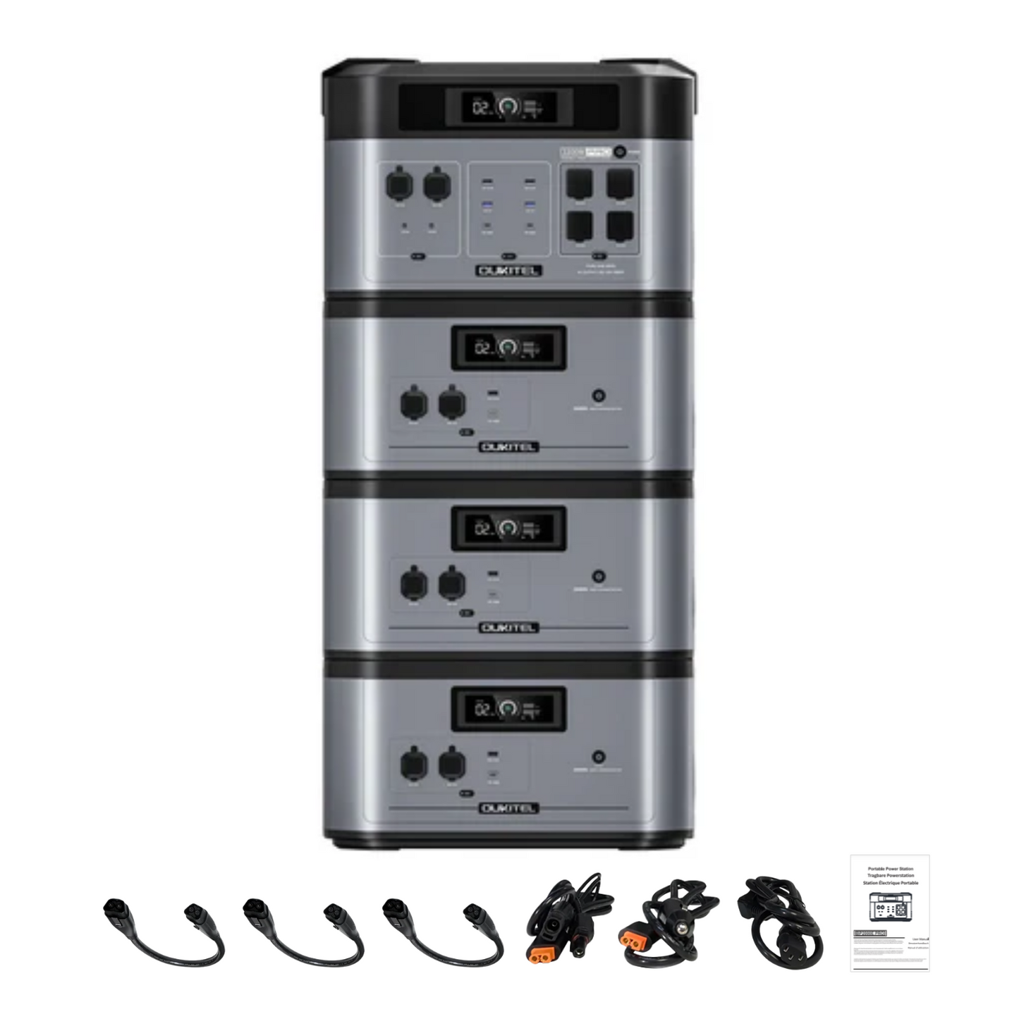 OUKITEL BP2000 PRO Portable Power Station | 2048Wh | 3600W | 1000W Solar Input
