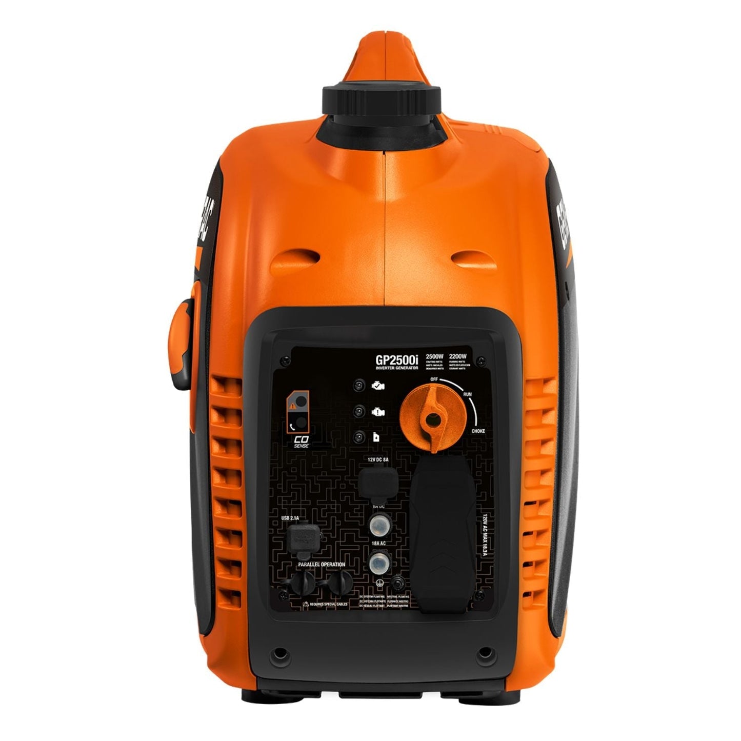 Generac GP2500i Gasoline 2200W/2500W Portable Inverter Generator | COsense®
