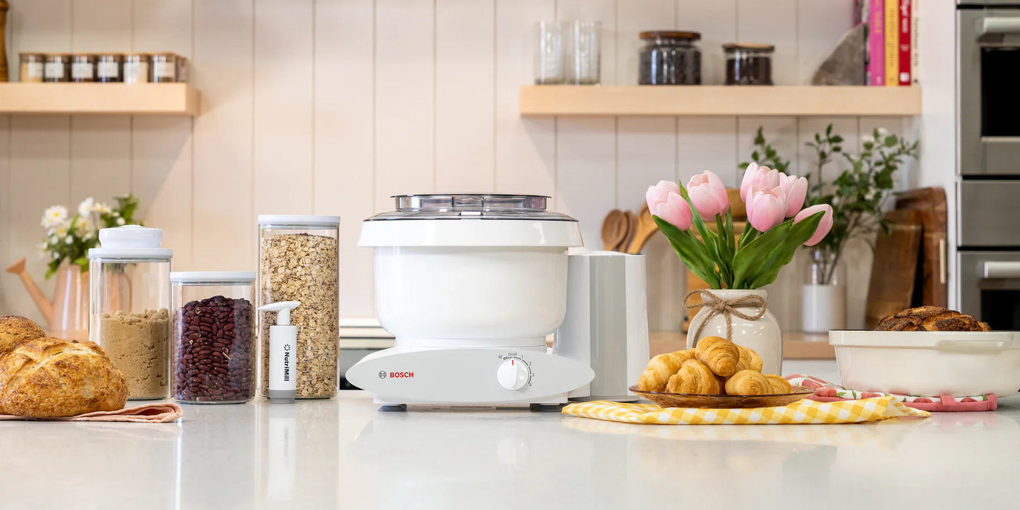 Bosch Mixer |  Does the work so your hands or wrists do not have to!!!   Start Baking again!
