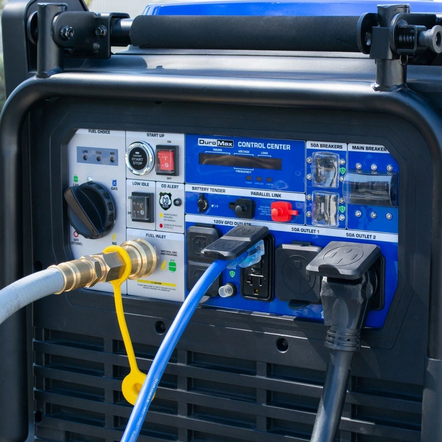 DuroMax XP16000iHT Tri-Fuel 13000W/16000W Portable Inverter Generator | Low THD