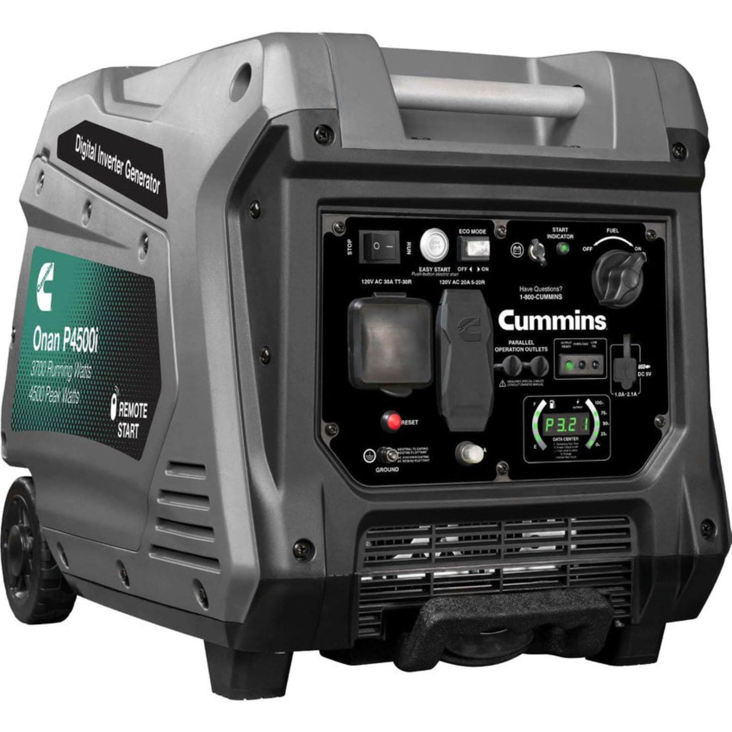 Cummins Onan P4500i 3700W/4500W Inverter Generator | Remote Start | EPA Approved