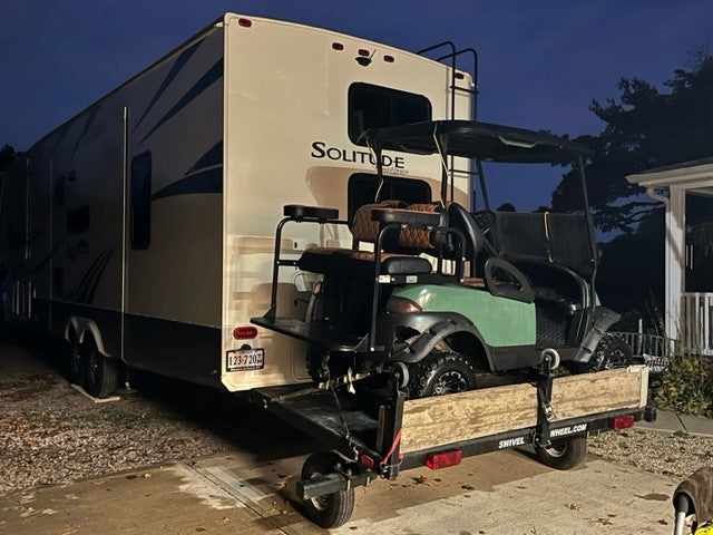 Swivelwheel-DW58  Golf Cart - Motorcycle Carrier / Hauler
