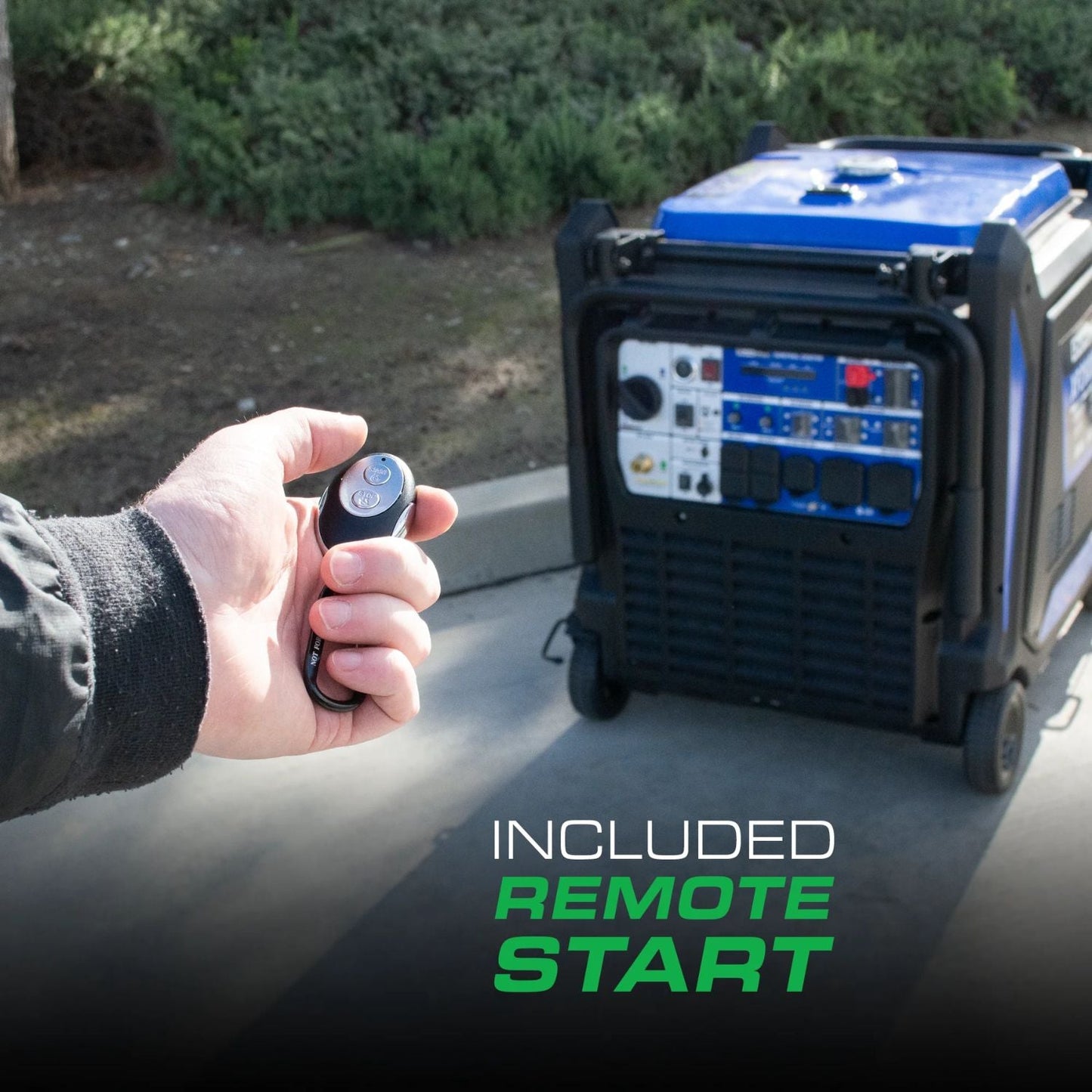 DuroMax XP28000iH Dual Fuel 28000W/22000W Portable Inverter Generator | CO Alert