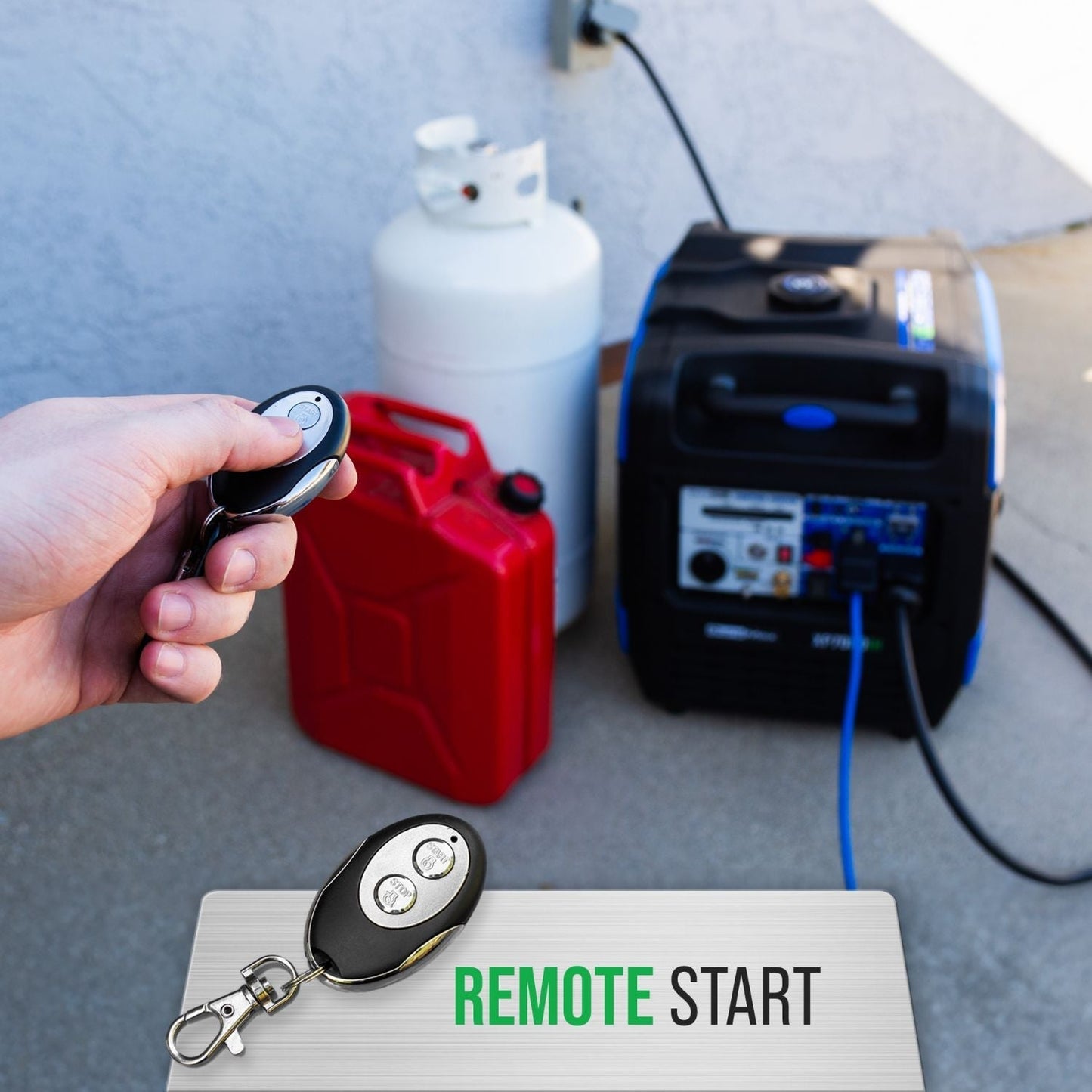 DuroMax XP7000iH Dual Fuel 9000W/7000W Portable Inverter Generator | CO Alert