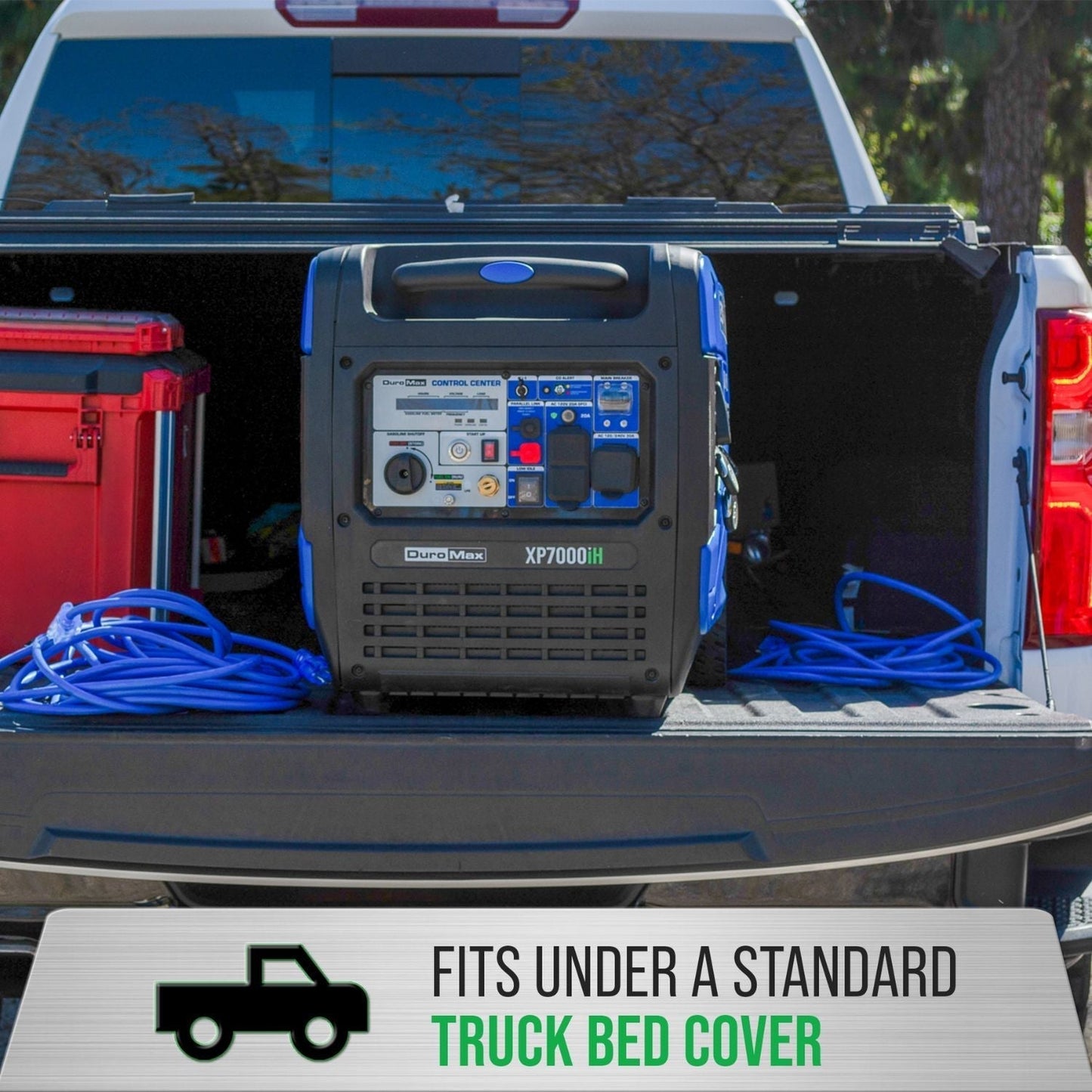 DuroMax XP7000iH Dual Fuel 9000W/7000W Portable Inverter Generator | CO Alert