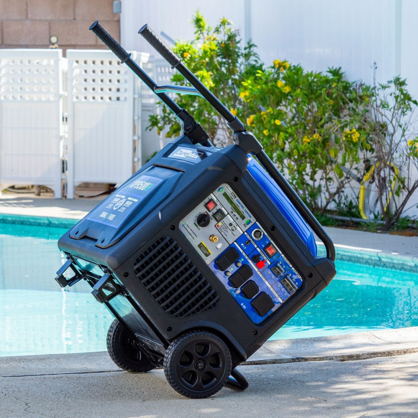 DuroMax XP9500iH Dual Fuel 7600W/9500W Portable Inverter Generator | CO Alert