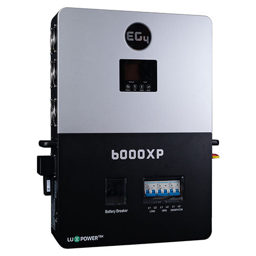 EG4 6000XP Off-Grid Inverter | 8000W PV Input | 6000W Output | 480V VOC Input | 48V 120/240V Split Phase