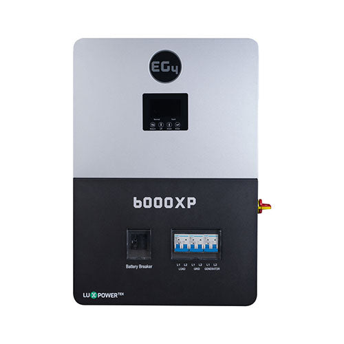 EG4 6000XP Off-Grid Inverter | 8000W PV Input | 6000W Output | 480V VOC Input | 48V 120/240V Split Phase
