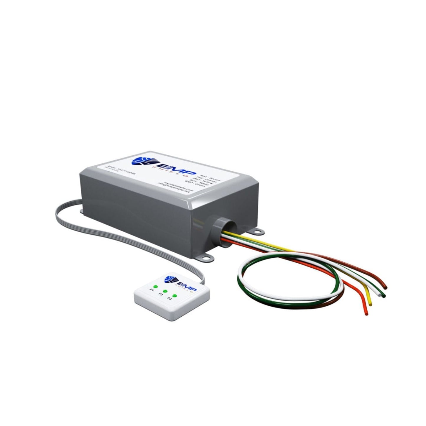 EMP Shield 3-Phase 277-480 Volt Concealed Model With External LEDs