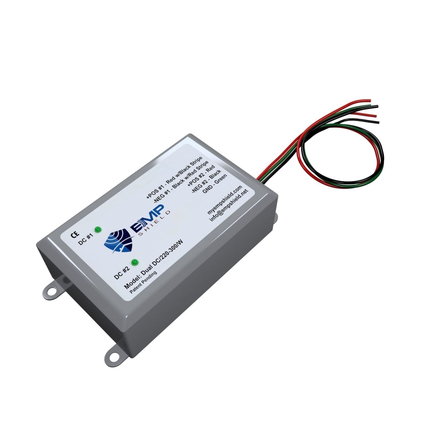 EMP Shield Dual 220-300 Volt DC Solar Panel & Wind Protection