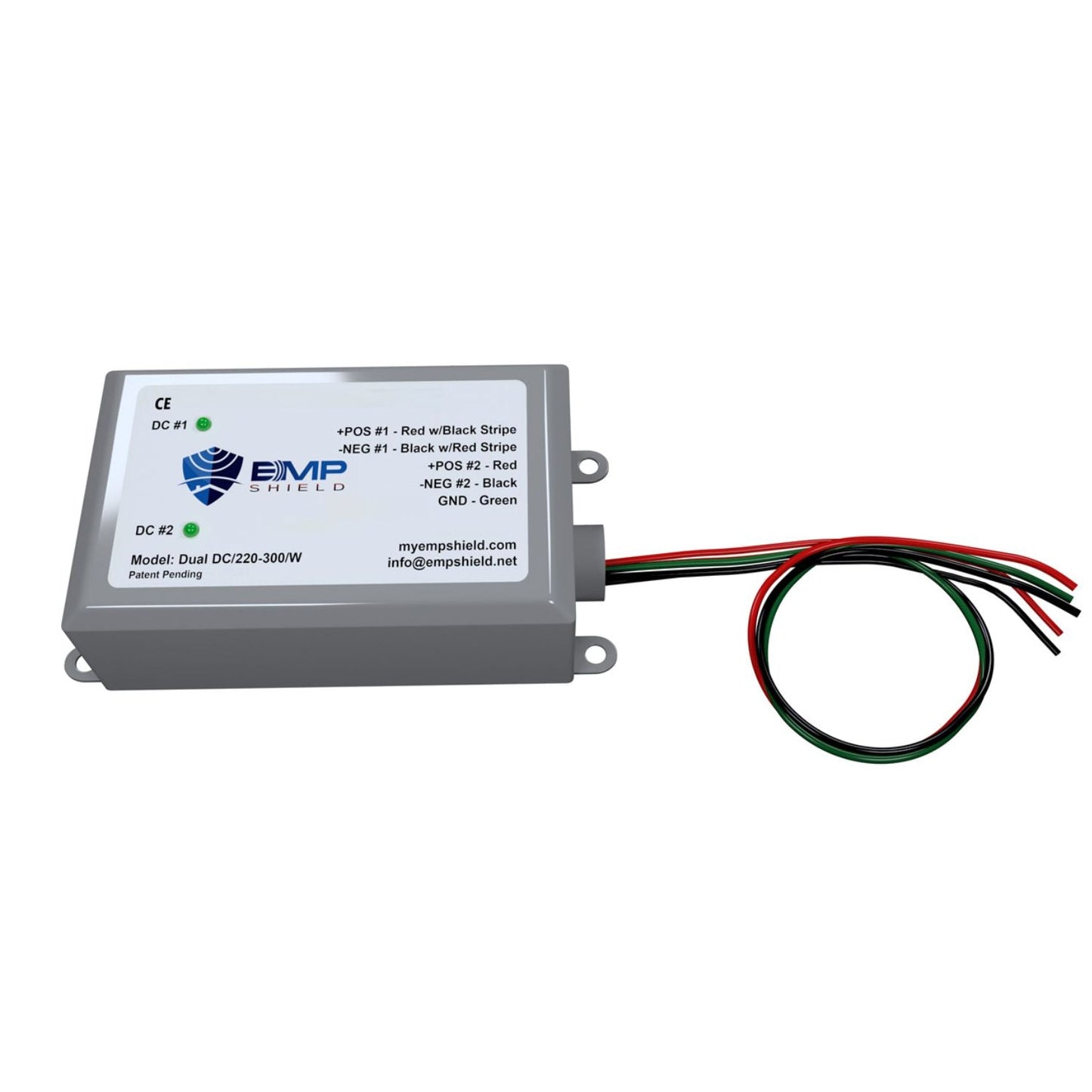 EMP Shield Dual 220-300 Volt DC Solar Panel & Wind Protection