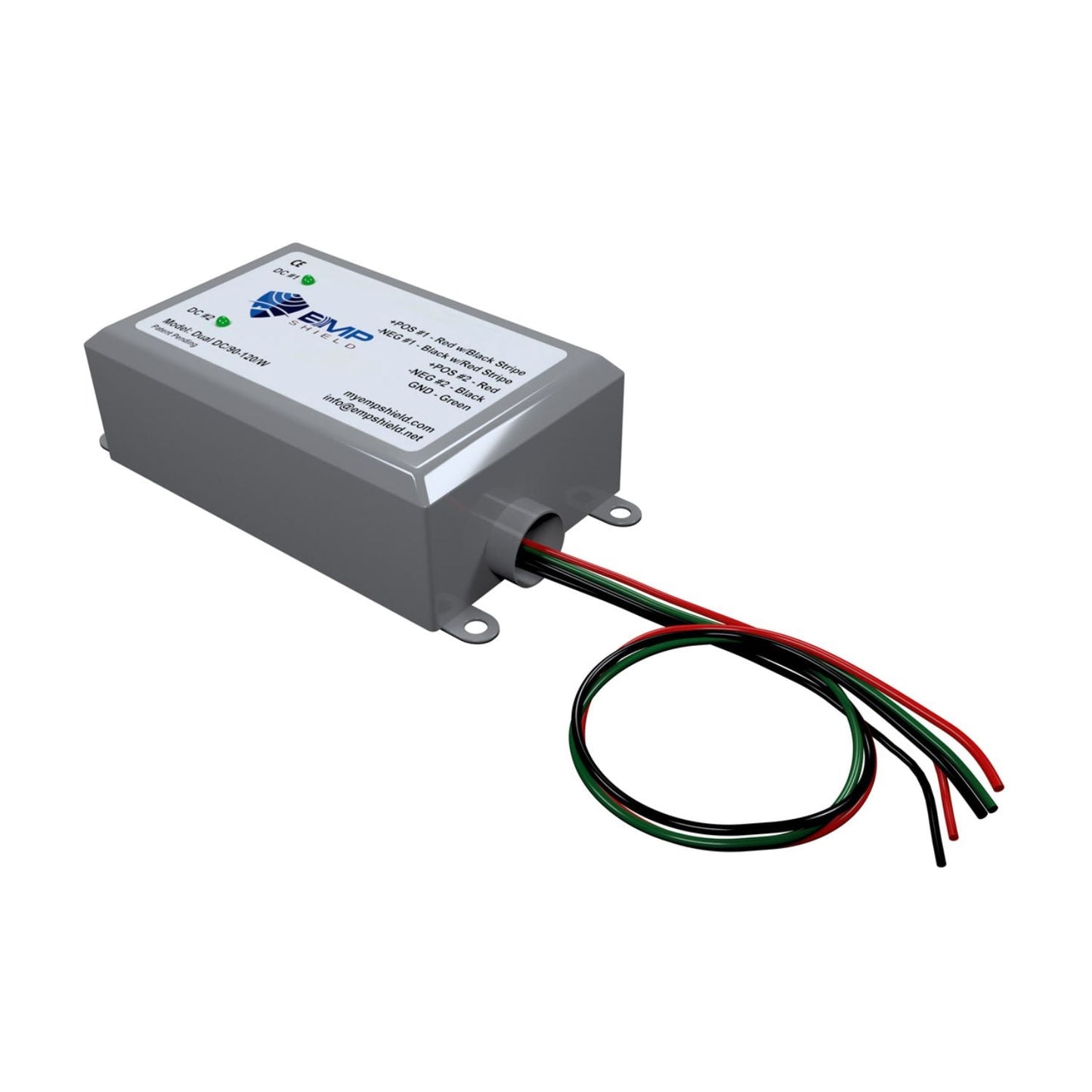 EMP Shield Dual 90-120 Volt DC Solar Panel & Wind Protection