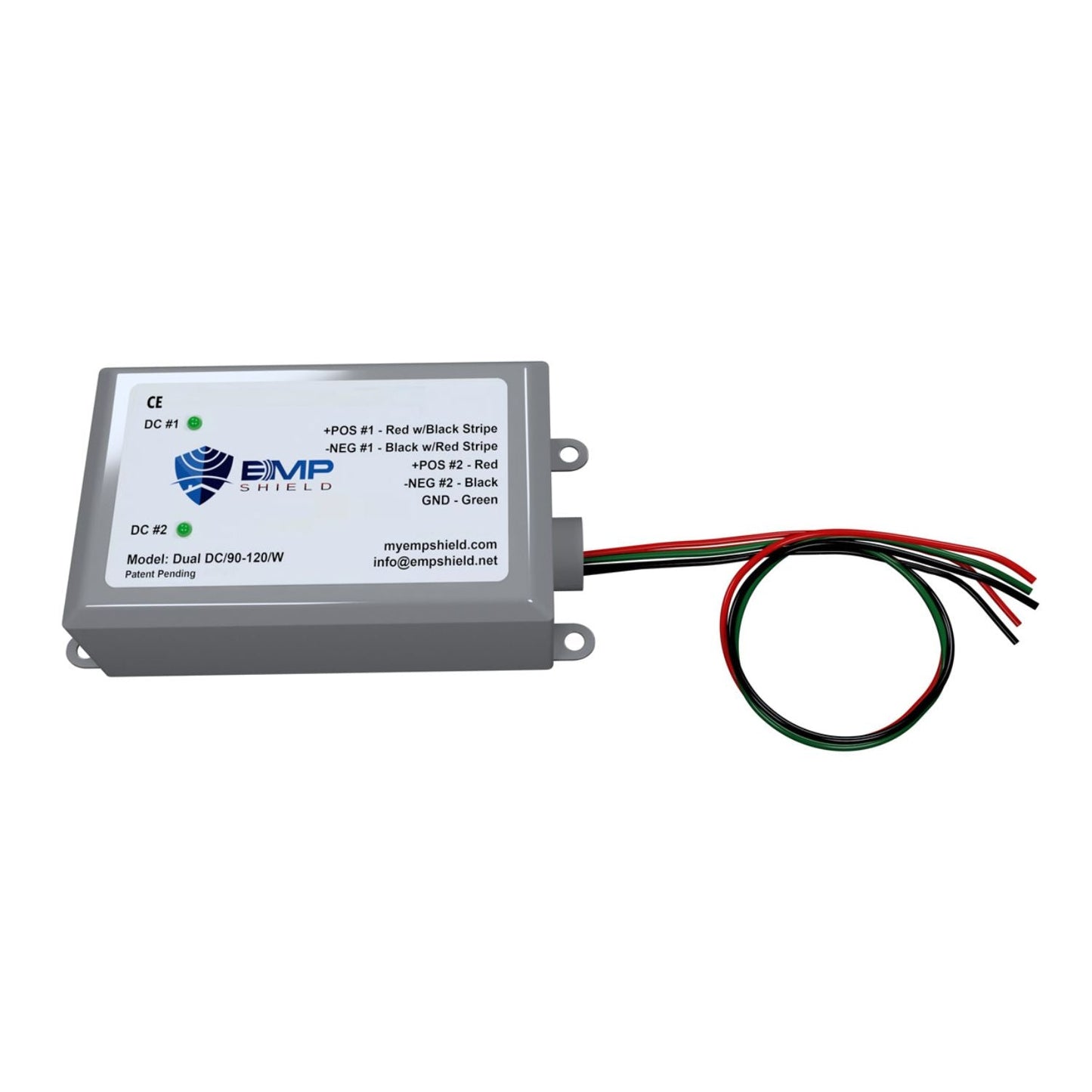 EMP Shield Dual 90-120 Volt DC Solar Panel & Wind Protection