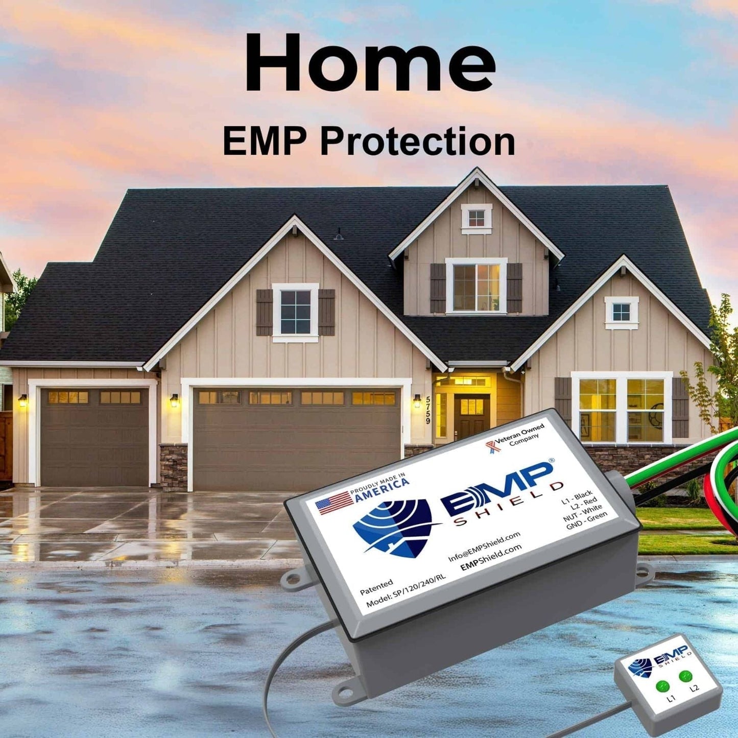 EMP Shield Home EMP & Lightning Protection + CME Defense