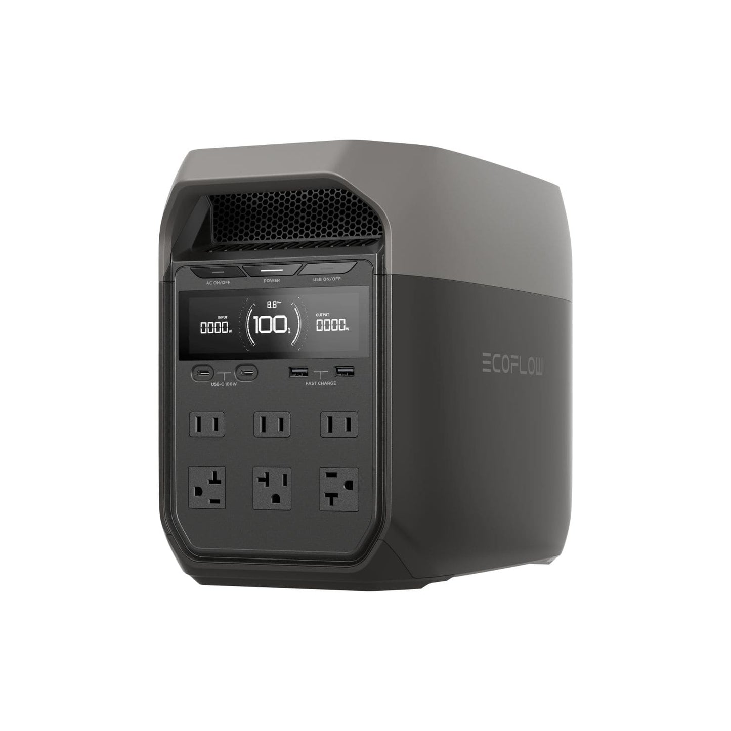 EcoFlow DELTA 3 Portable Power Station | 1024Wh | 1800W | 500W Solar Input