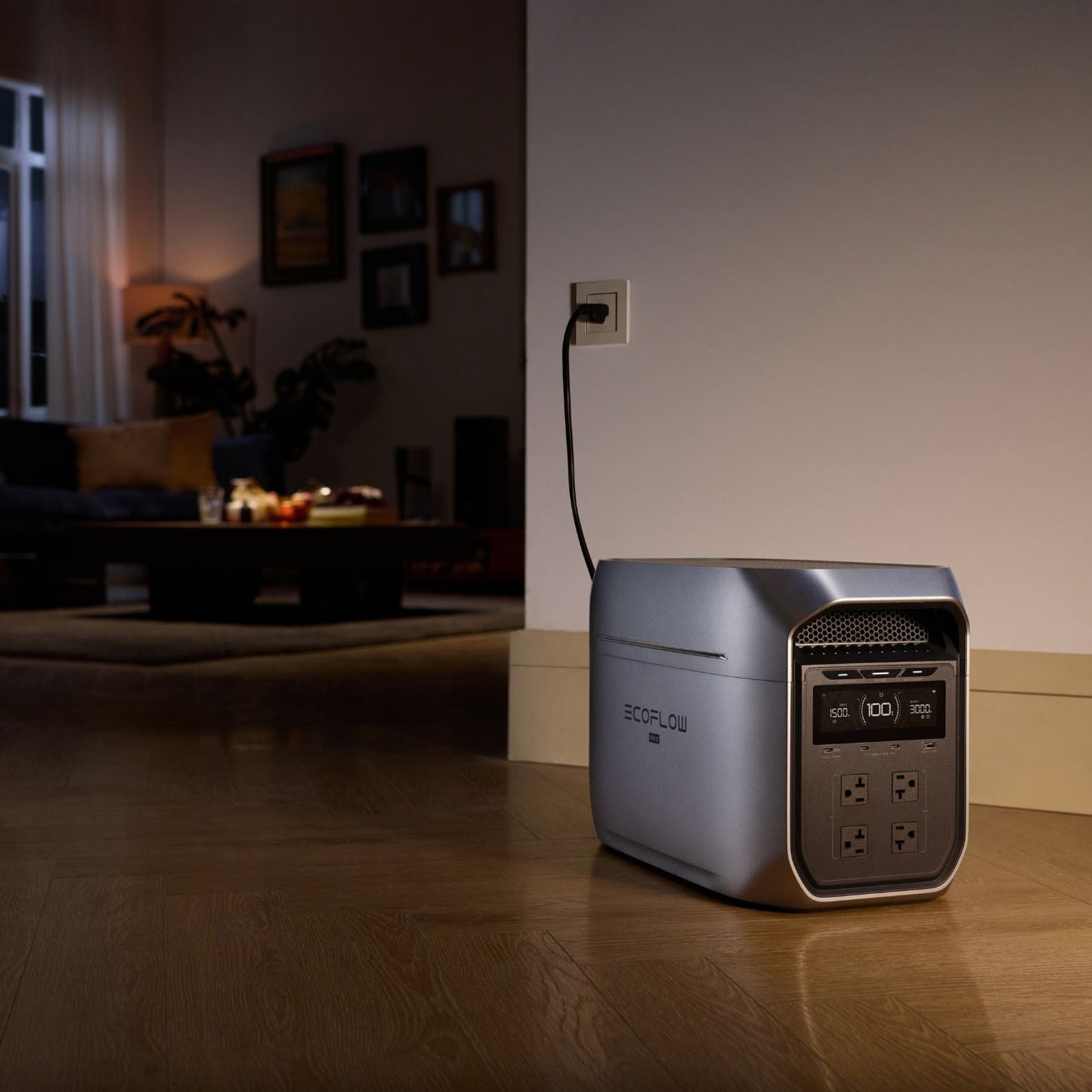 EcoFlow DELTA 3 Max Plus Portable Power Station | 2048Wh | 3000W | 1000W Solar Input