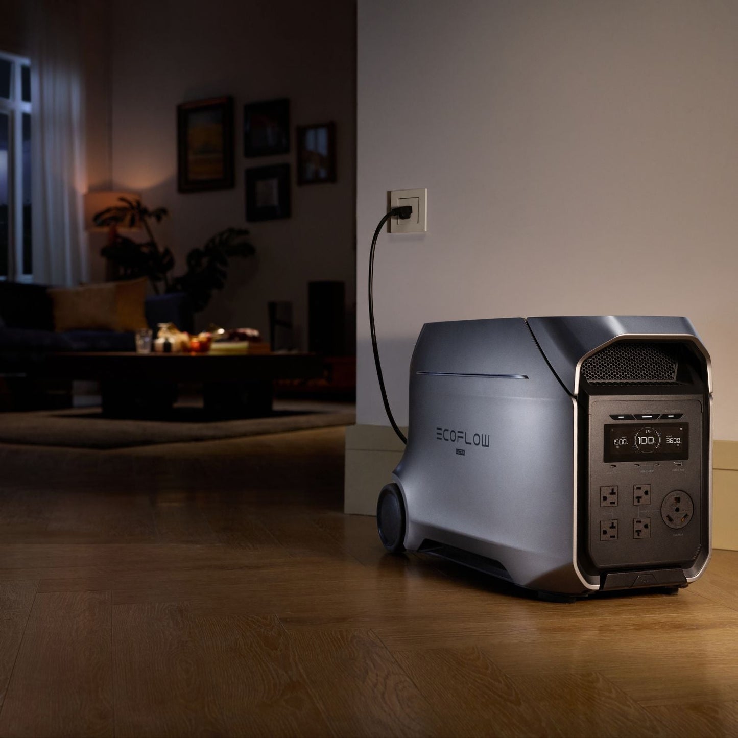 EcoFlow DELTA 3 Ultra Plus Portable Power Station | 3072Wh | 3600W | 1600W Solar Input