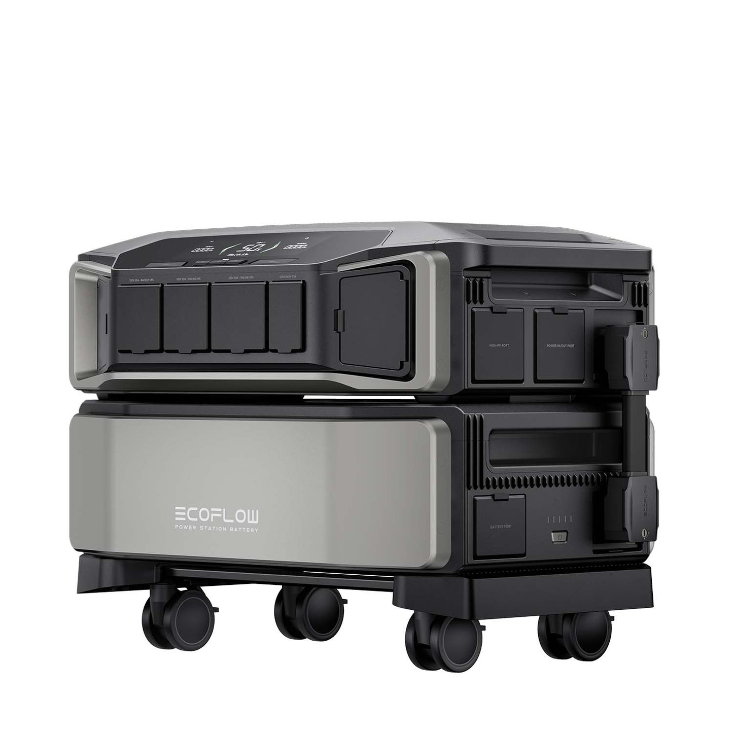 EcoFlow DELTA Pro Ultra Portable Power Station With Mobility Trolley | 6144Wh | 7200W | 5.6kW Solar Input