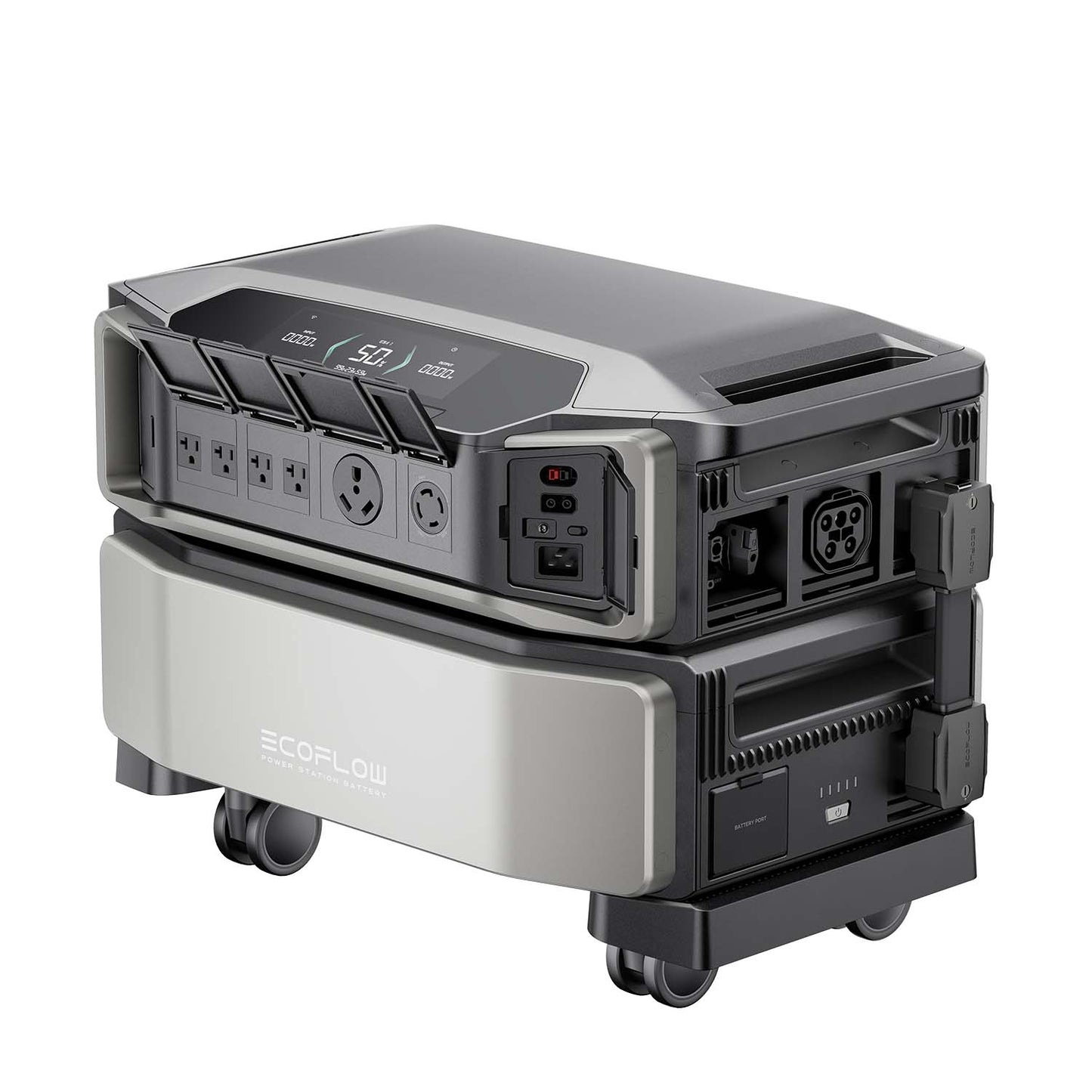 EcoFlow DELTA Pro Ultra Portable Power Station With Mobility Trolley | 6144Wh | 7200W | 5.6kW Solar Input