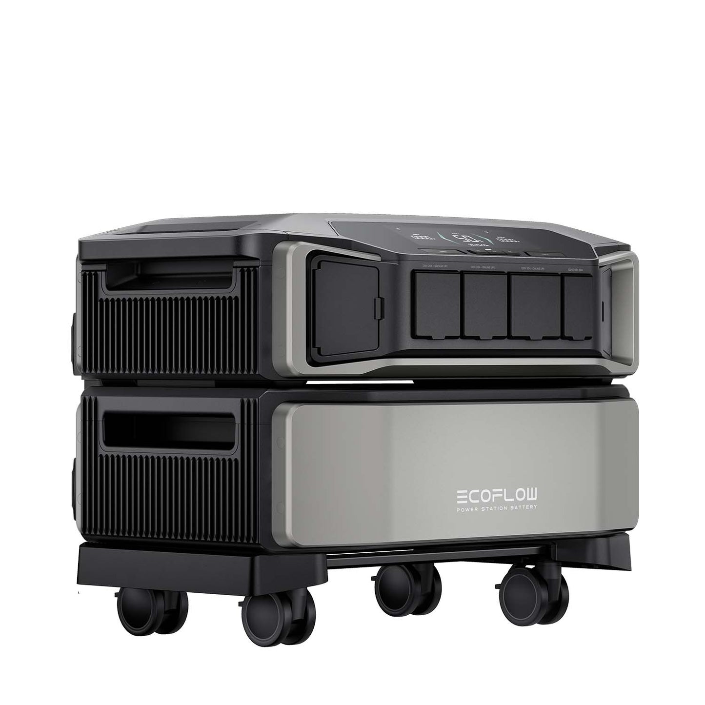 EcoFlow DELTA Pro Ultra Portable Power Station With Mobility Trolley | 6144Wh | 7200W | 5.6kW Solar Input